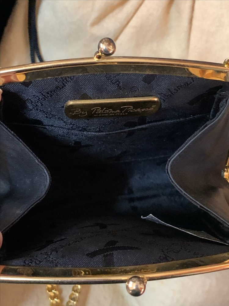 빈티지 팔로마피카소 체인 가죽 백 이미지