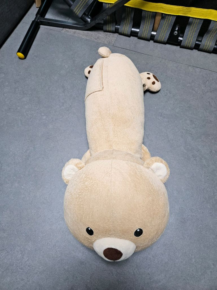 안전벨트 쿠션 곰인형, 목쿠션 어피치 인형 각각 판매 이미지