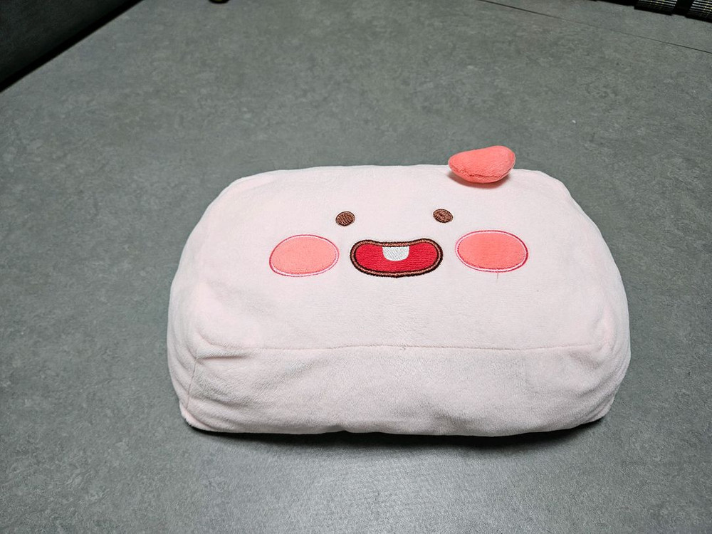 안전벨트 쿠션 곰인형, 목쿠션 어피치 인형 각각 판매 이미지