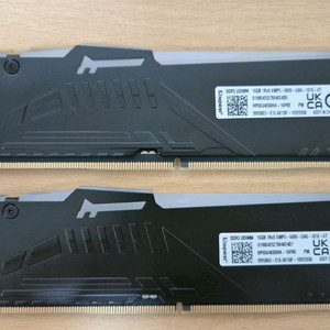 킹스톤 DDR5 32GB ( 16GB x2) 6000MHz 하이닉스 A다이 RGB 램 이미지