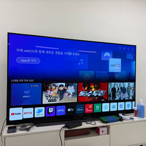 LG 77인치 TV OLED77C1QNB 이미지