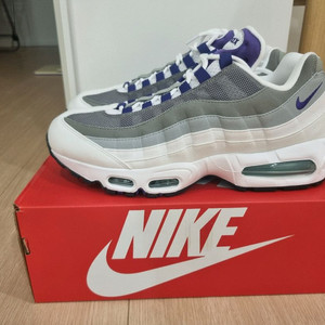 나이키 에어맥스95 빅버블 보라메쉬 (w)295사이즈 판매 이미지