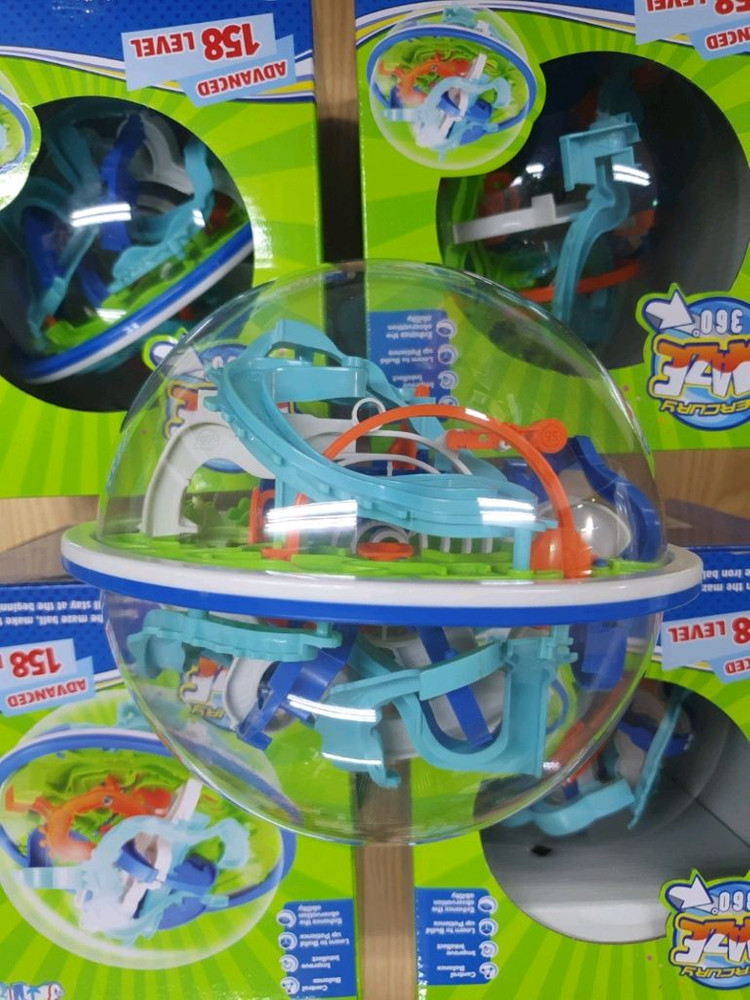 새상품 레벨구 입체구슬 퍼즐게임 3D미로장난감 실내게임 어린이선물 ~~ 이미지