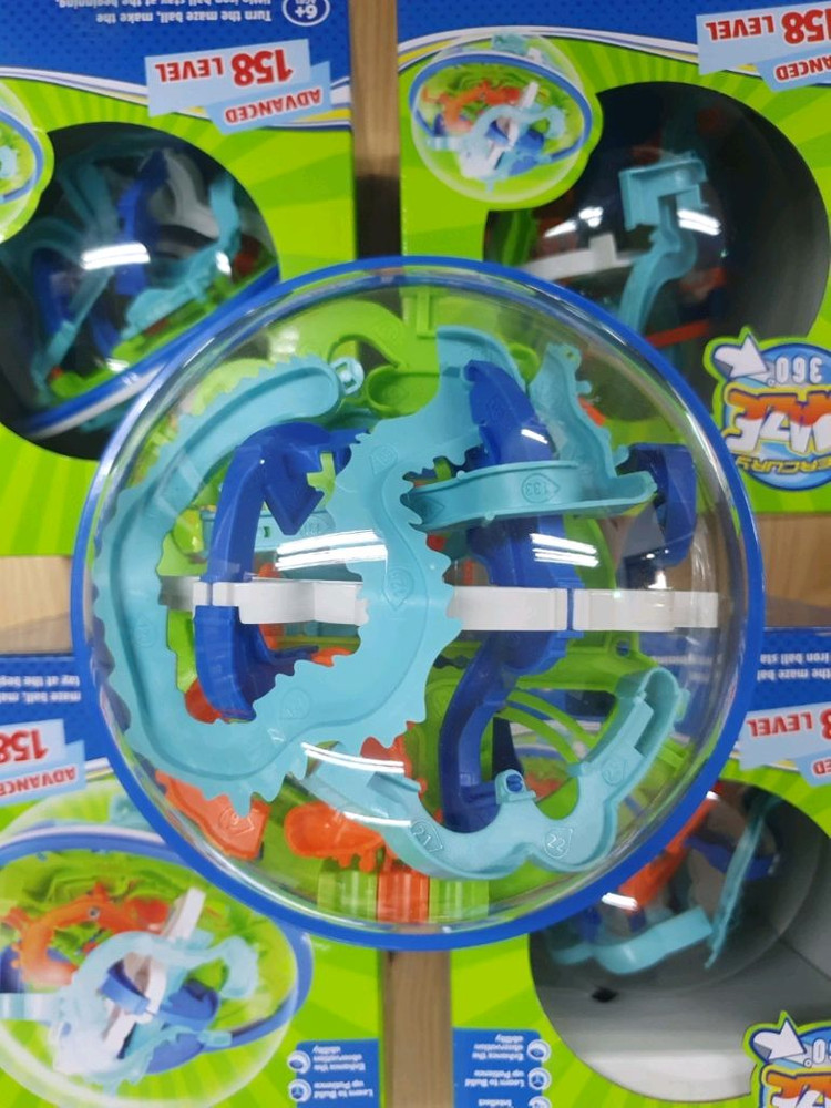 새상품 레벨구 입체구슬 퍼즐게임 3D미로장난감 실내게임 어린이선물 ~~ 이미지