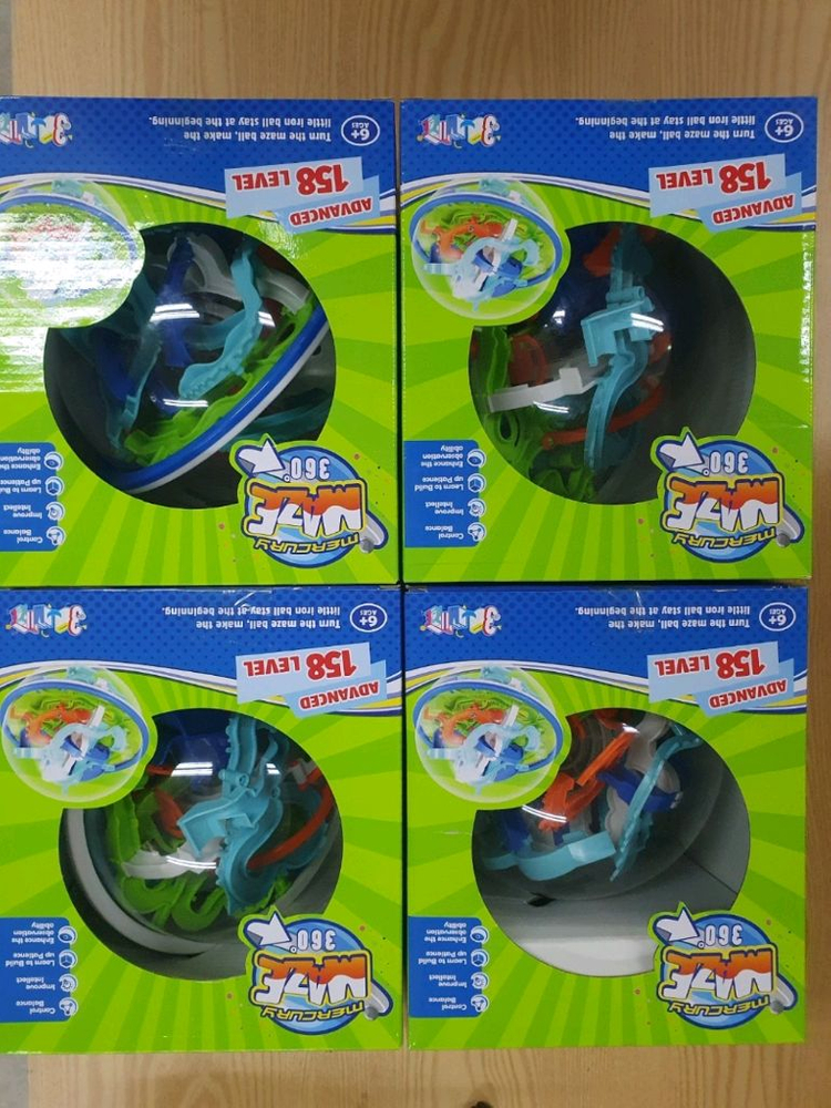 새상품 레벨구 입체구슬 퍼즐게임 3D미로장난감 실내게임 어린이선물 ~~ 이미지