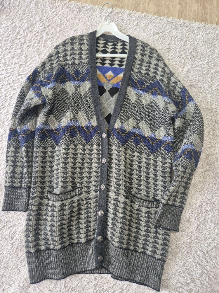 타운젠트우먼 울롱가디건 양모가디건 이미지