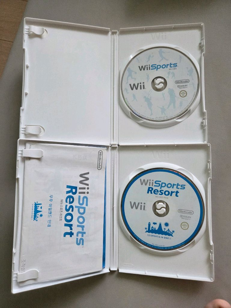 닌텐도 wii 위스포츠+위스포츠리조트 이미지