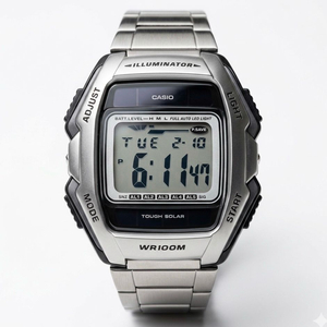 카시오 90년대 레트로 손목시계 터프솔라빈티지 전자시계 (S급) 이미지