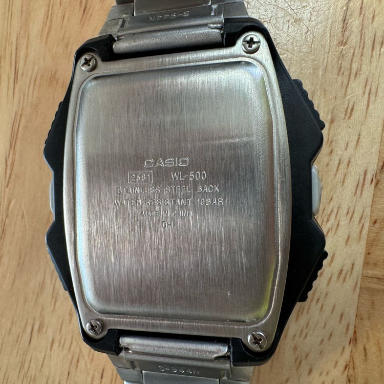 카시오 90년대 레트로 손목시계 터프솔라빈티지 전자시계 (S급) 이미지