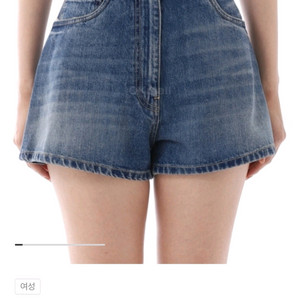 (W) 프라다 데님 쇼츠 라이트 블루(28) 이미지