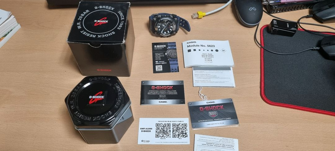 지샥 아날로그 프로그맨 시계 이미지