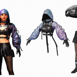 배그 pgis 여자세트 코드 이미지