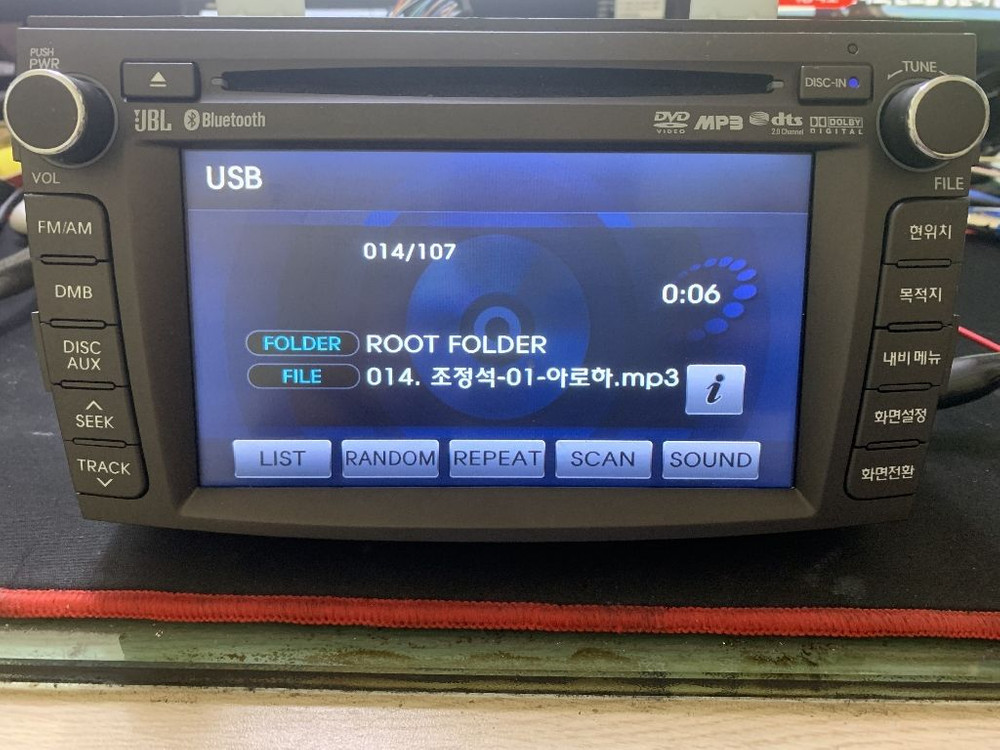 NF쏘나타 트렌스폼 블루투스 AVN무출데크,앰프 팝니다 이미지