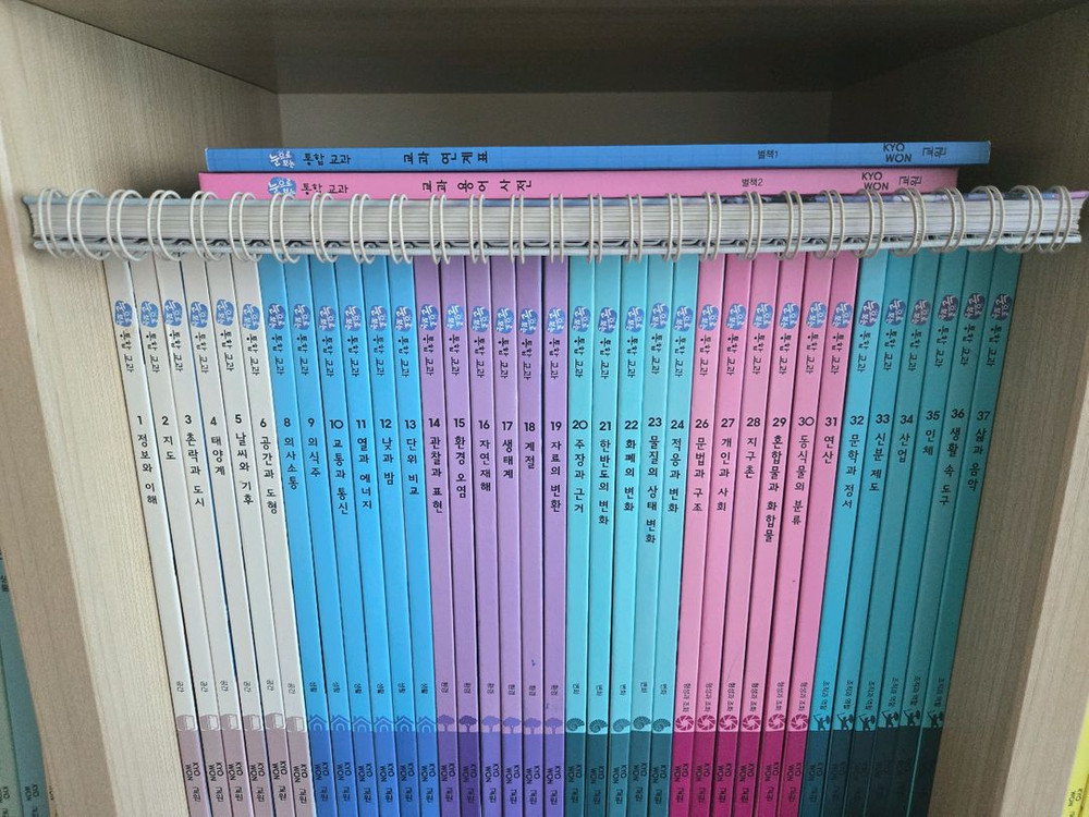교원 눈으로 보는 통합교과 전집37권+별책3권 이미지