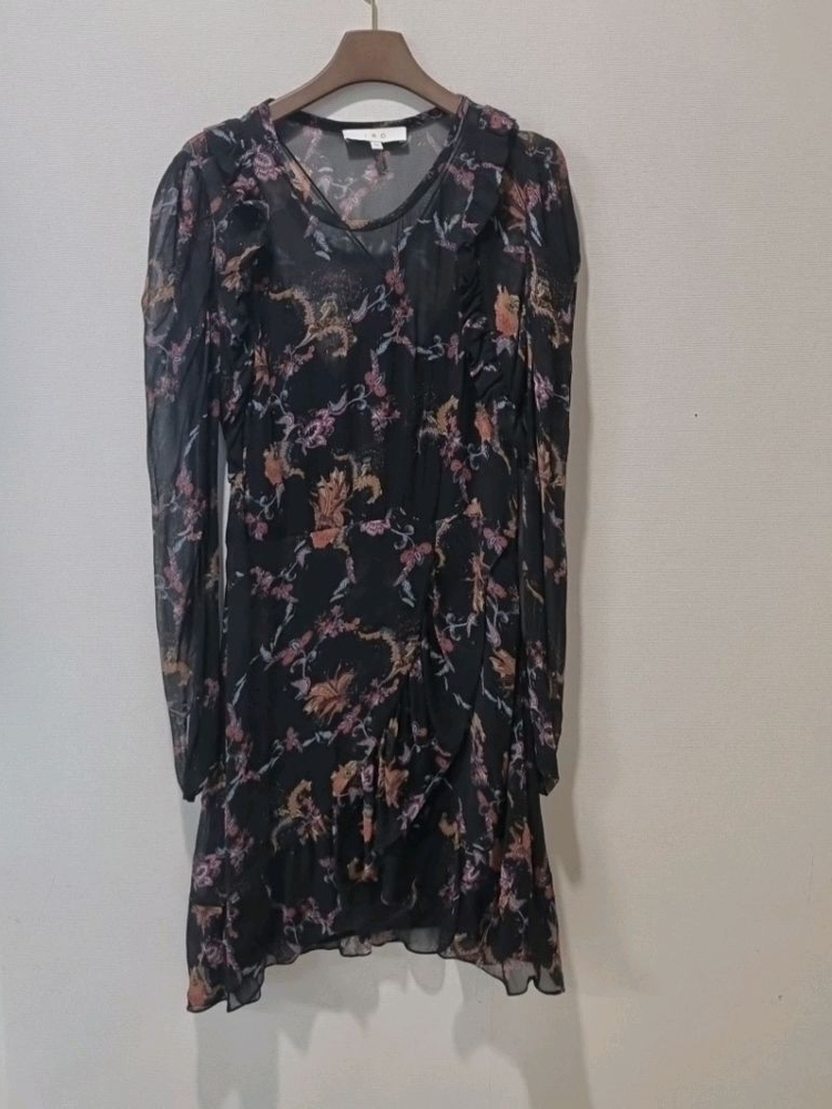 IRO이로 플로럴 쉬폰 원피스 국내정품 이미지