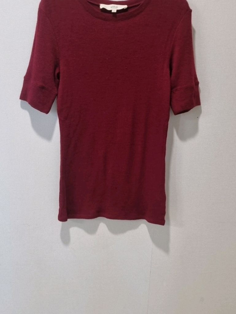 아떼 바네사브루노 골지 반팔 니트 S 이미지