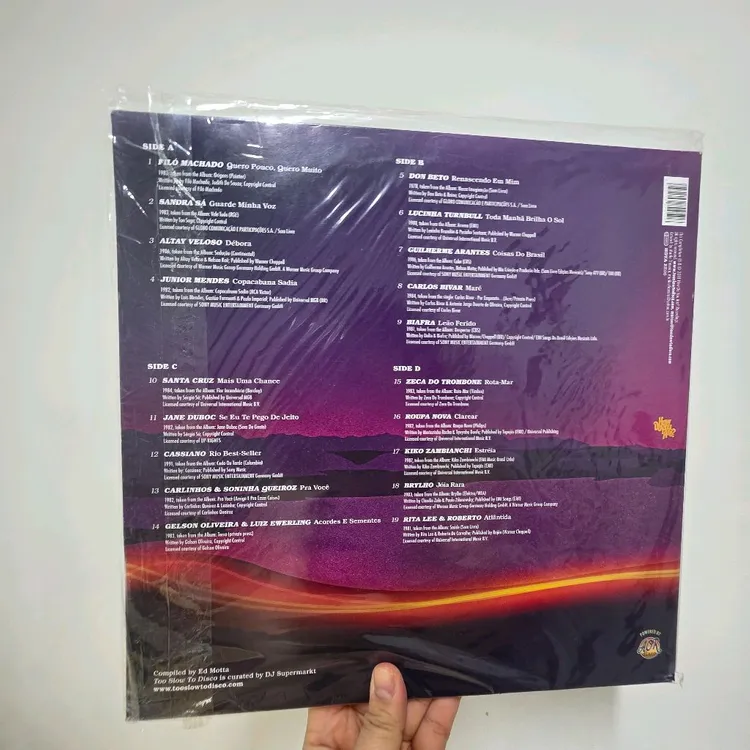 Ed Motta - Too Slow to Disco Brasil LP (판매) 이미지