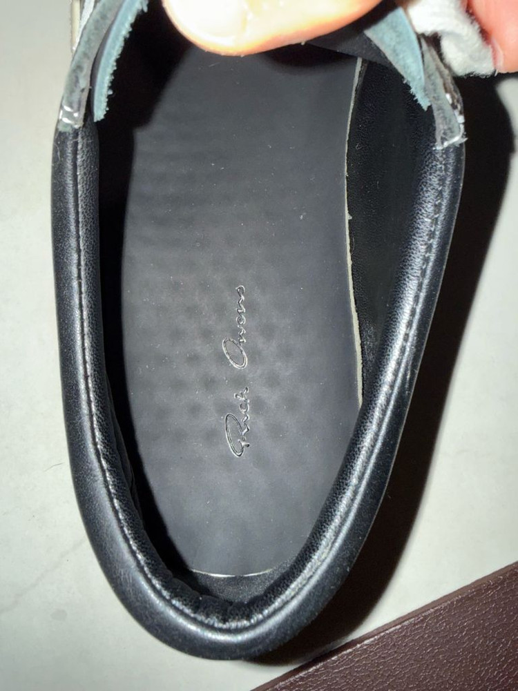 릭오웬스 릭반스 44사이즈 ㄹㅍ (설명 참고) 이미지