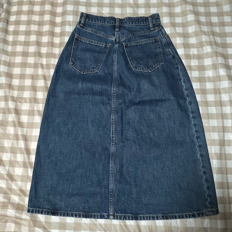 GAP 데님 롱스커트 24 빈티지 청치마 여성 롱스커트 이미지