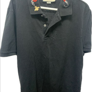 구찌. 스네이크 자수 반팔 폴로셔츠 이미지