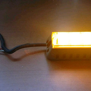 파박이 써치 LED 싸이키램프 황색 12V 24V 화물차 중장비 트랙터 팝니다 이미지