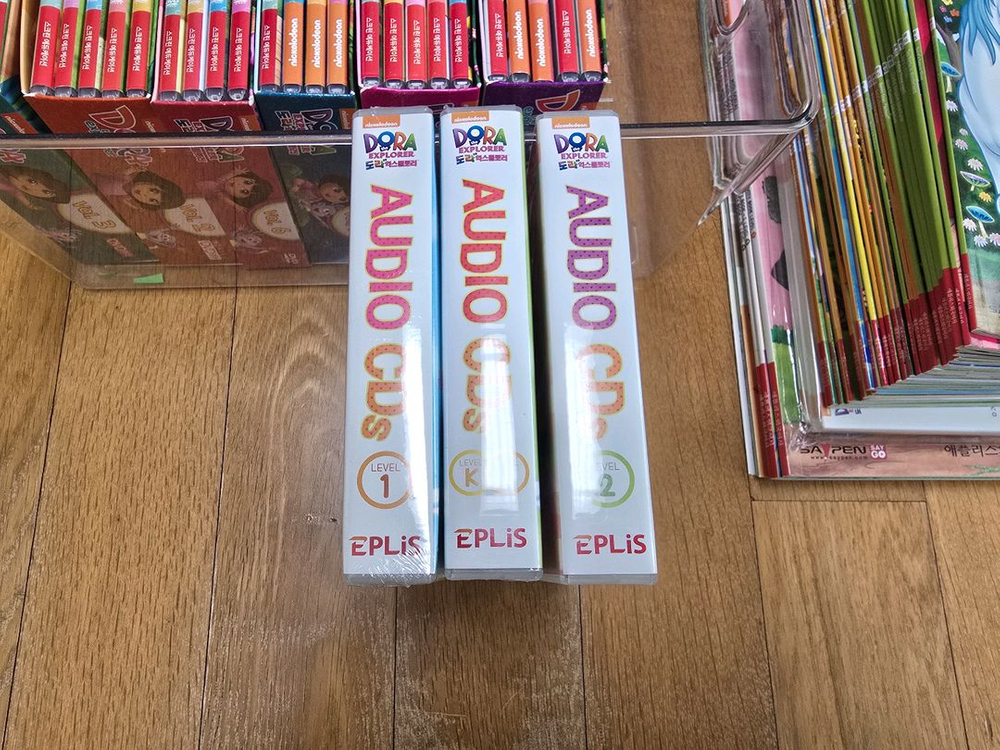 도라 디 익스플로러 1~6집 dvd + 리더스 30권 + 오디오 cd 이미지