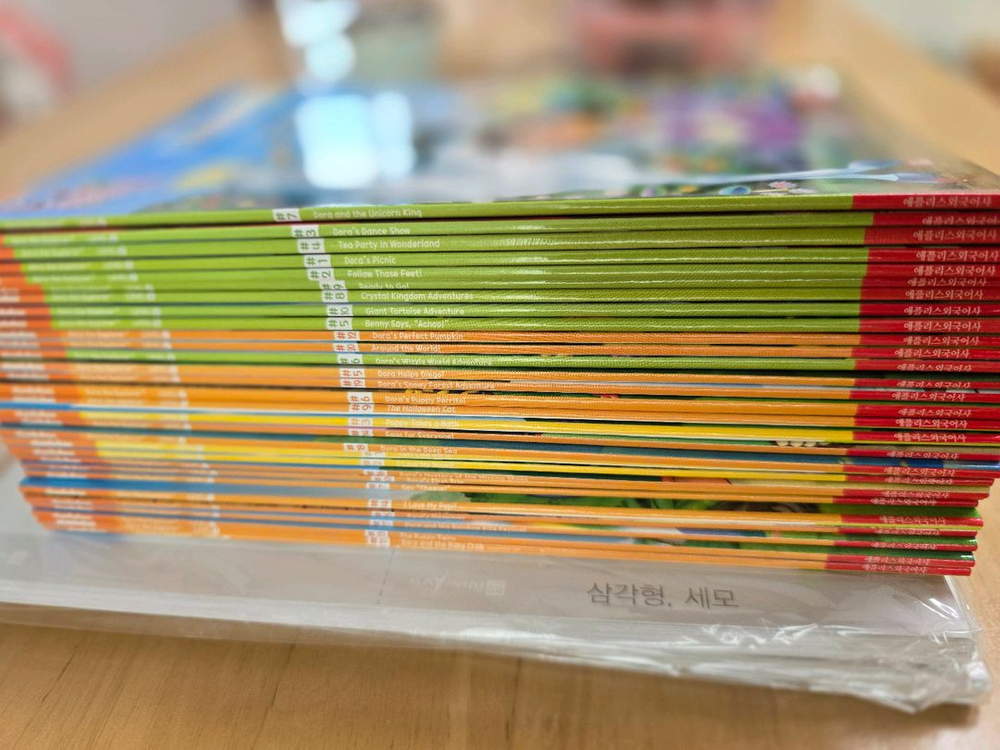 도라 디 익스플로러 1~6집 dvd + 리더스 30권 + 오디오 cd 이미지