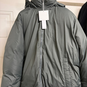 [새제품]주앙옴므 숏푸퍼 자켓 패딩 카키 S사이즈 이미지