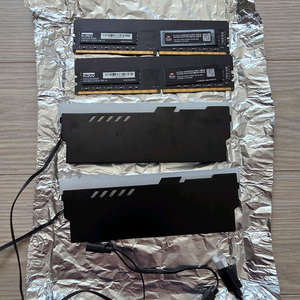 클레브 DDR4 16GB 2개 세트 컴퓨터용, 방열판 포함 이미지