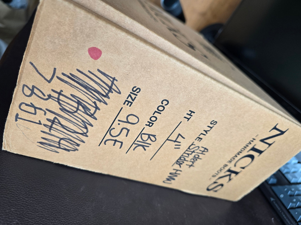 닉스 부츠 (Nicks Boots) Aldert 9.5E 판매합니다 이미지