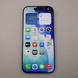 아이폰17 퍼플 256GB 배터리효율 100% 이미지