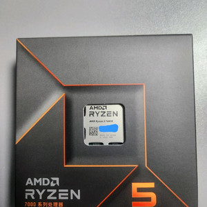 AMD Ryzen 7600x cpu 미개봉 판매합니다. 이미지
