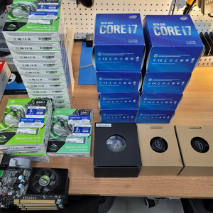 인텔 10세대 CPU 쿨러 AMD P/N 712-000046 Rev.D CPU 쿨러 지포스 G210 고장품 5개 등 이미지