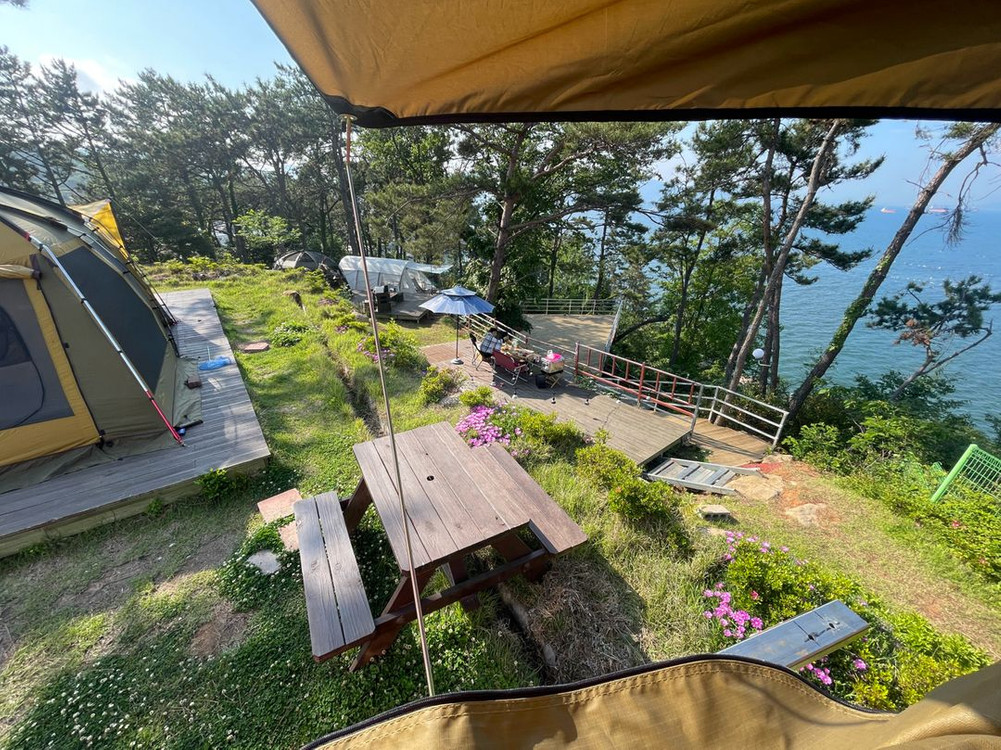 캠핑트레일러 + 아베나키 루프탑 텐트 이미지