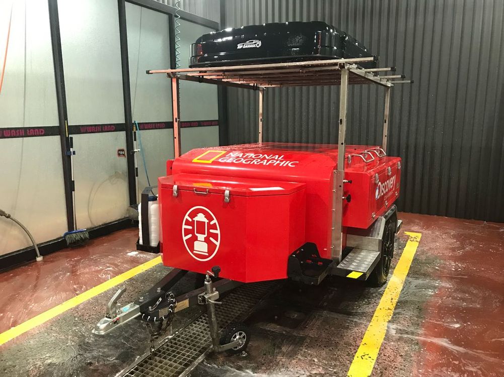 캠핑트레일러 + 아베나키 루프탑 텐트 이미지