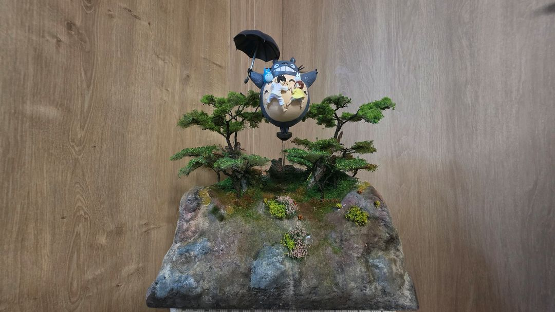 토토로 디오라마 이미지