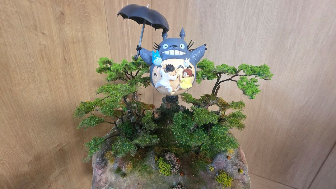 토토로 디오라마 이미지