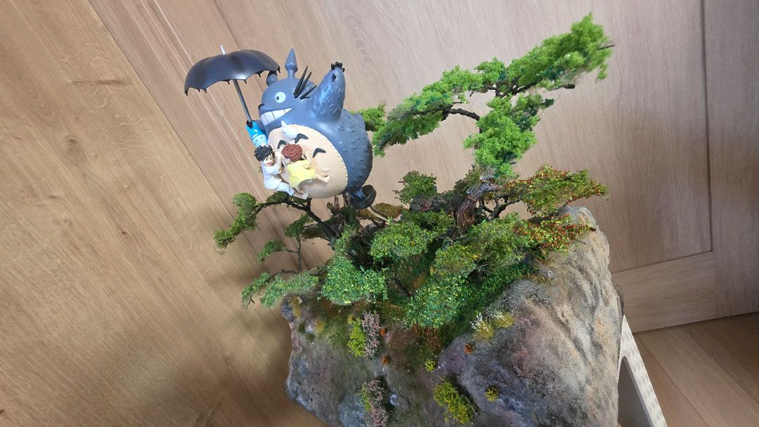 토토로 디오라마 이미지