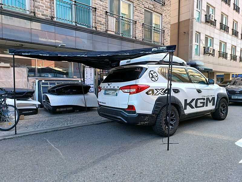 트랩오버랜드,메세타,스토리지웍스 어닝 및 180도.270도 룸텐트등 판매 이미지