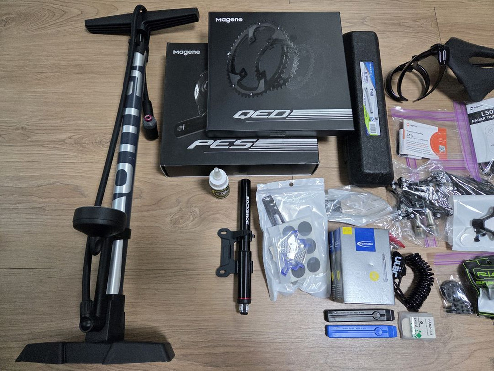 파스포츠 RAF Z06 시마노 울테그라 Di2+파워미터 Black pearl, M Size (로드바이크 자전거) 이미지