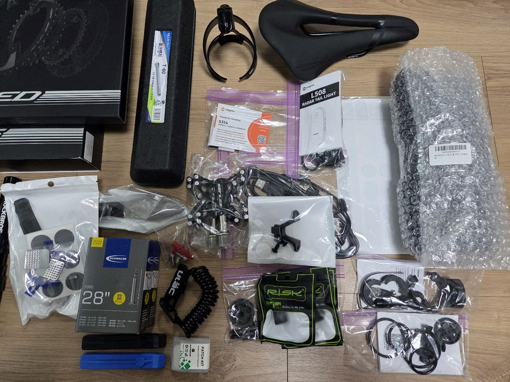 파스포츠 RAF Z06 시마노 울테그라 Di2+파워미터 Black pearl, M Size (로드바이크 자전거) 이미지