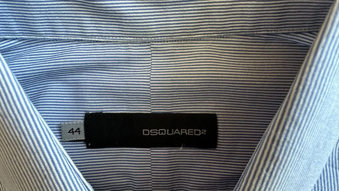 디스퀘어드 DSQUARED 셔츠 남방 정장 슈트 신사 이미지