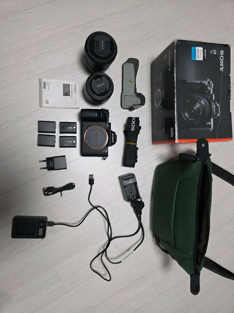소니 A7 II 미러리스 카메라 렌즈킷 / a7m2 번들킷 / 1.8/50 렌즈 / 민트급 / 장농표(제습함) 이미지