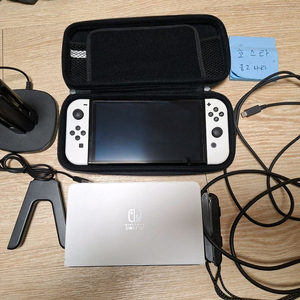 닌텐도 스위치 oled 화이트 이미지