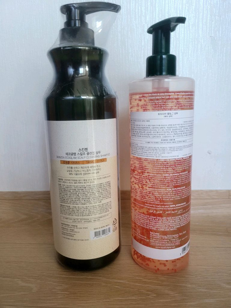 르네휘뚜르샴푸.에코 클리징샴푸는 덤 이미지