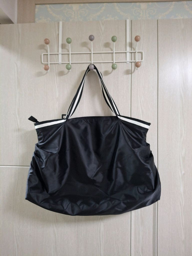 샤넬 CC로고 블랙백,블랙 나일론 토트백,쇼퍼백,숄더백,빅백,보스턴백,여행가방 이미지