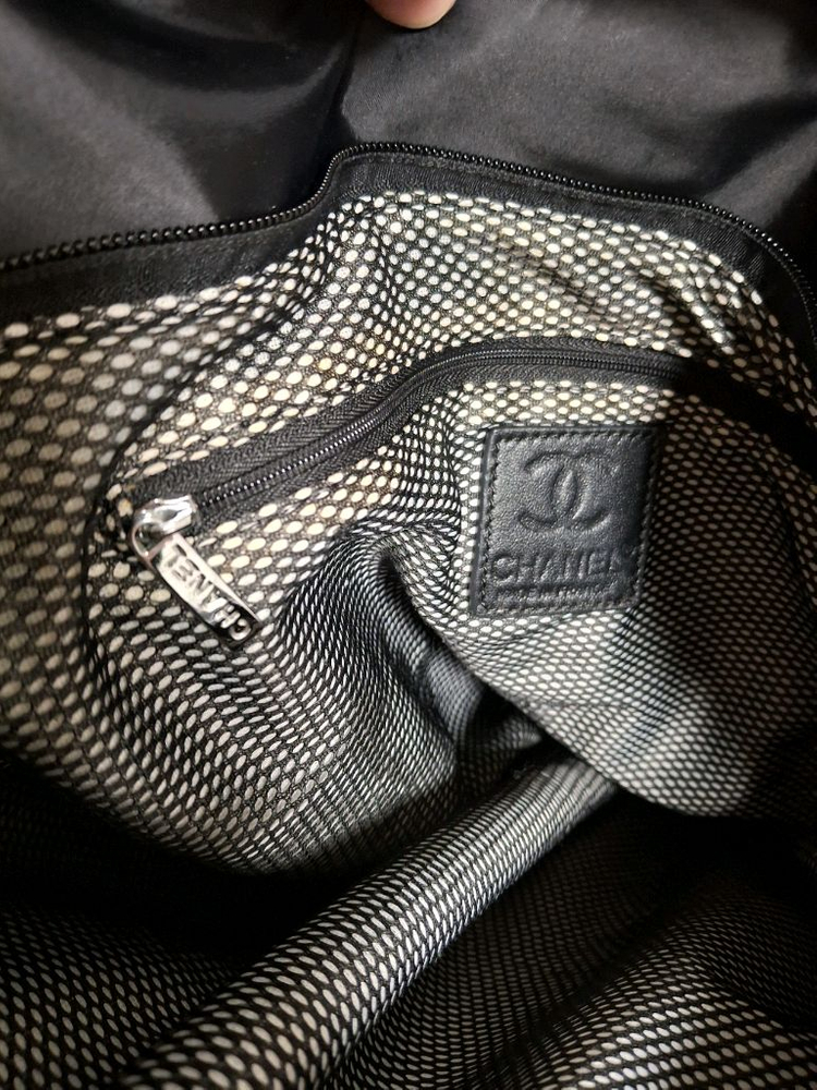 샤넬 CC로고 블랙백,블랙 나일론 토트백,쇼퍼백,숄더백,빅백,보스턴백,여행가방 이미지