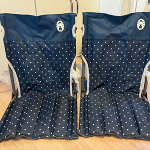 콜맨 접이식 좌식 의자 (2개) 이미지