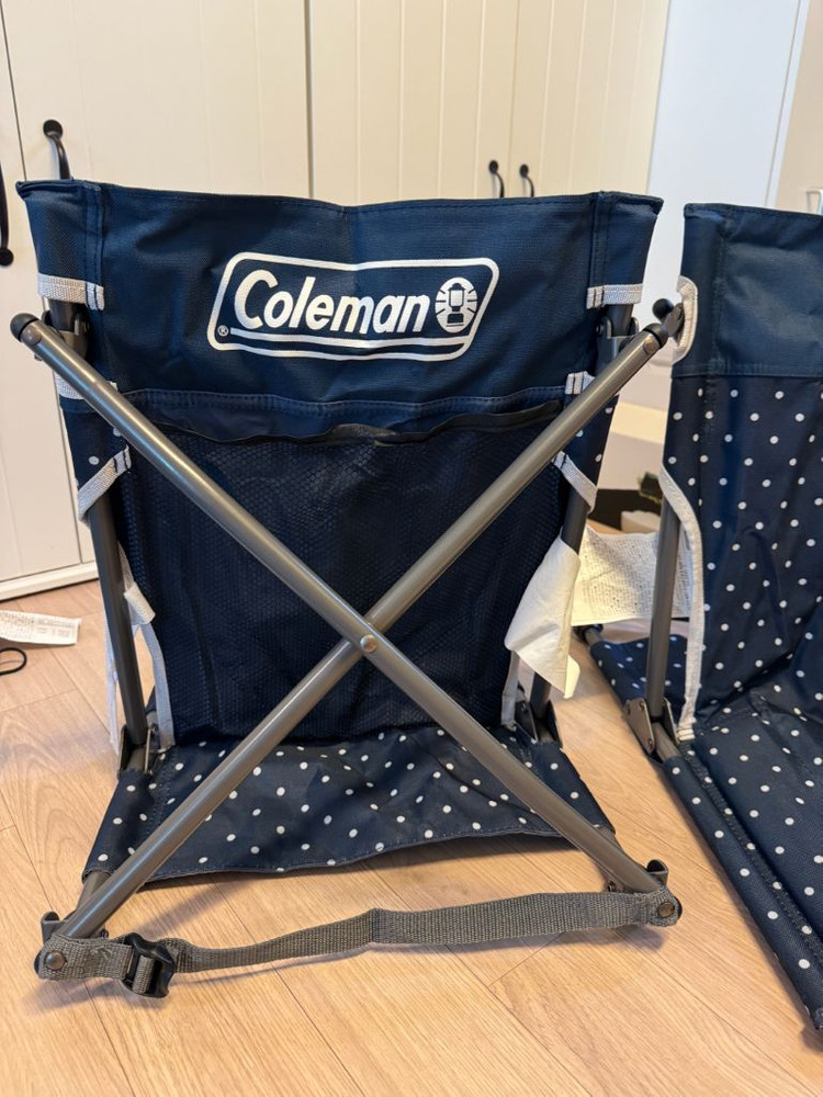 콜맨 접이식 좌식 의자 (2개) 이미지