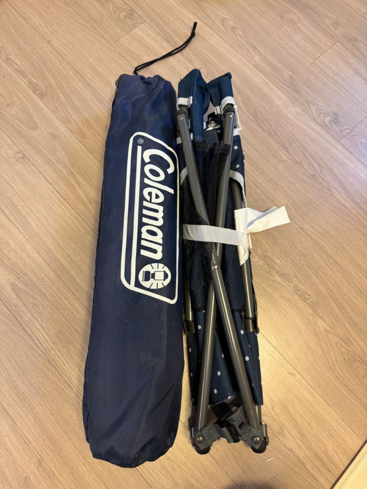 콜맨 접이식 좌식 의자 (2개) 이미지